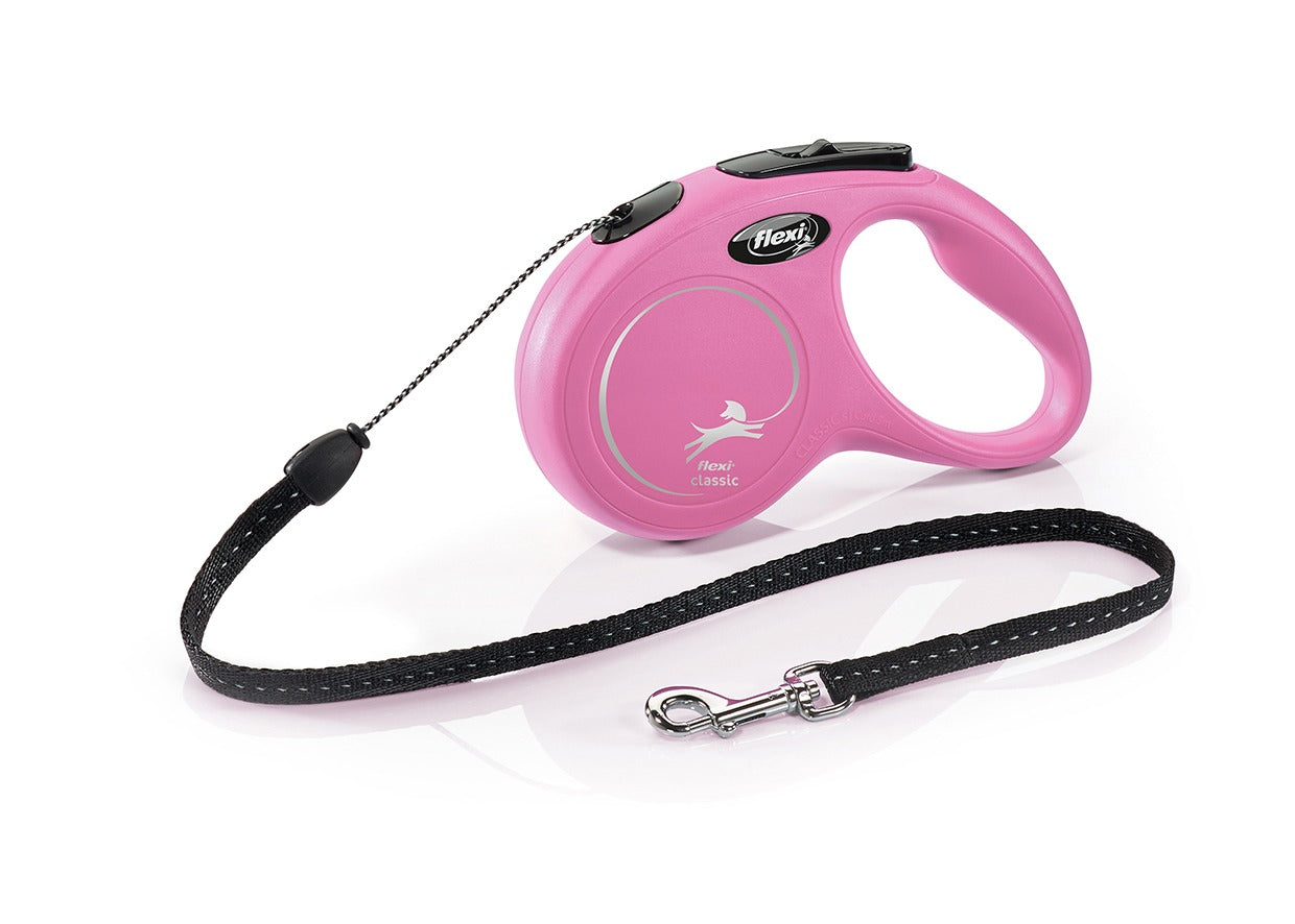 Flexi Classic S Corda 5 m - Colore Rosa Flexi Classic S Corda 5 m - Colore Rosa